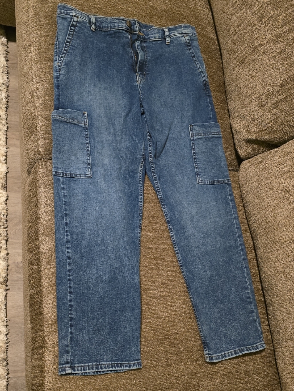 Calvin Klein Jeans Light Blue Denim Pants